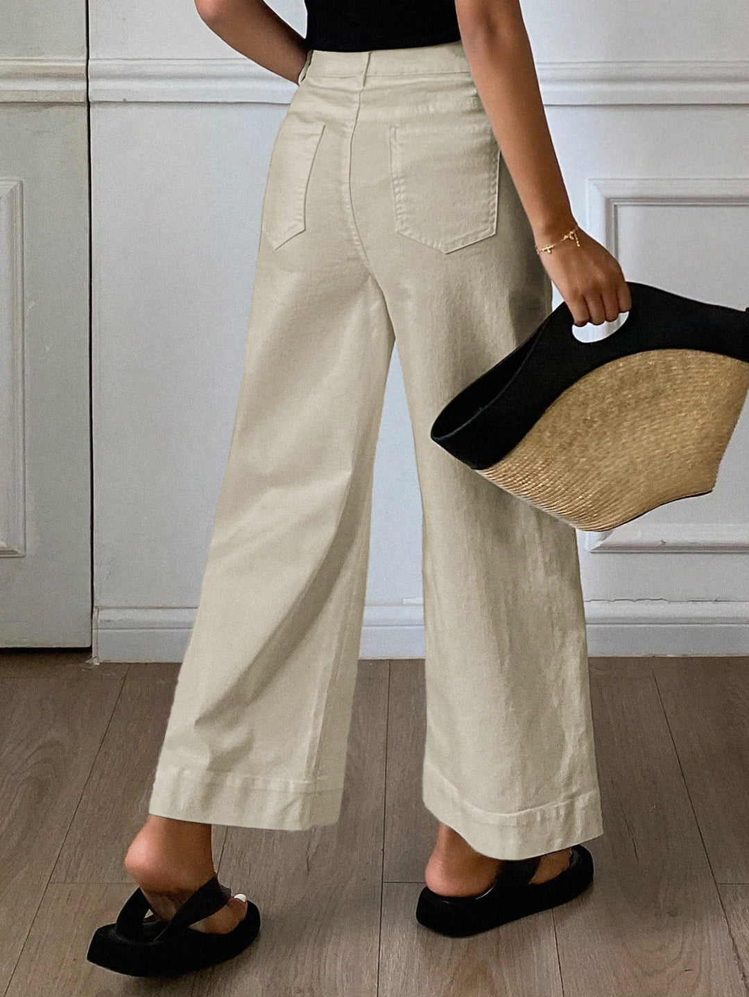 Pantaloni SHEIN, kaki