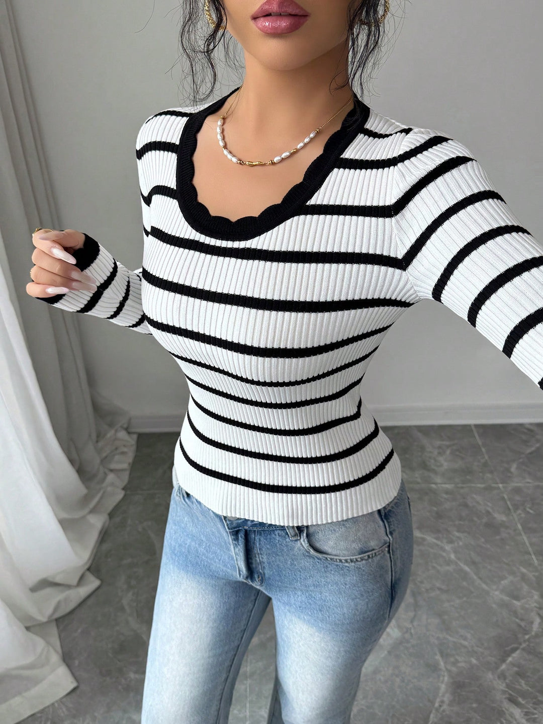 Pulover SHEIN, negru