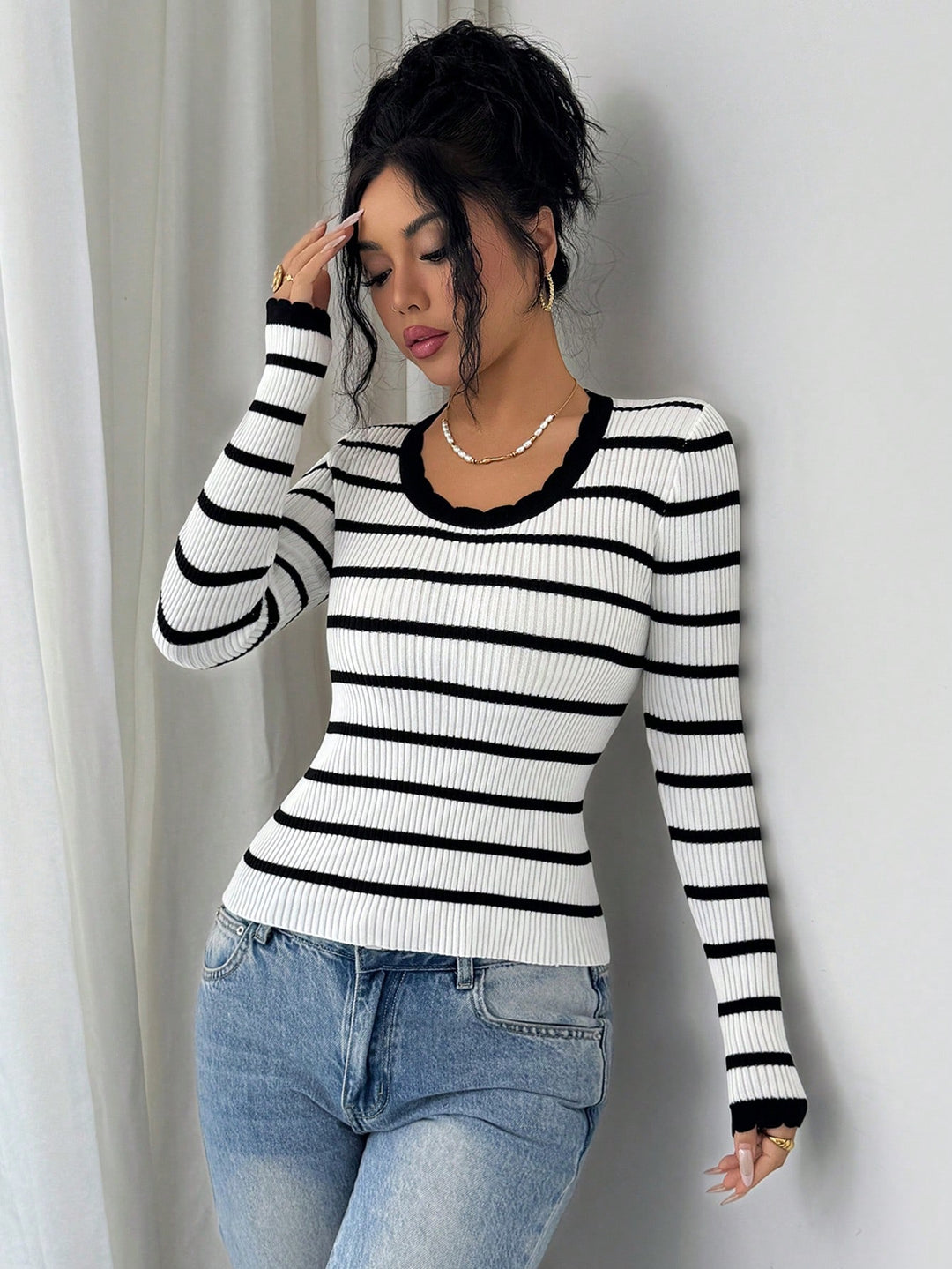 Pulover SHEIN, negru