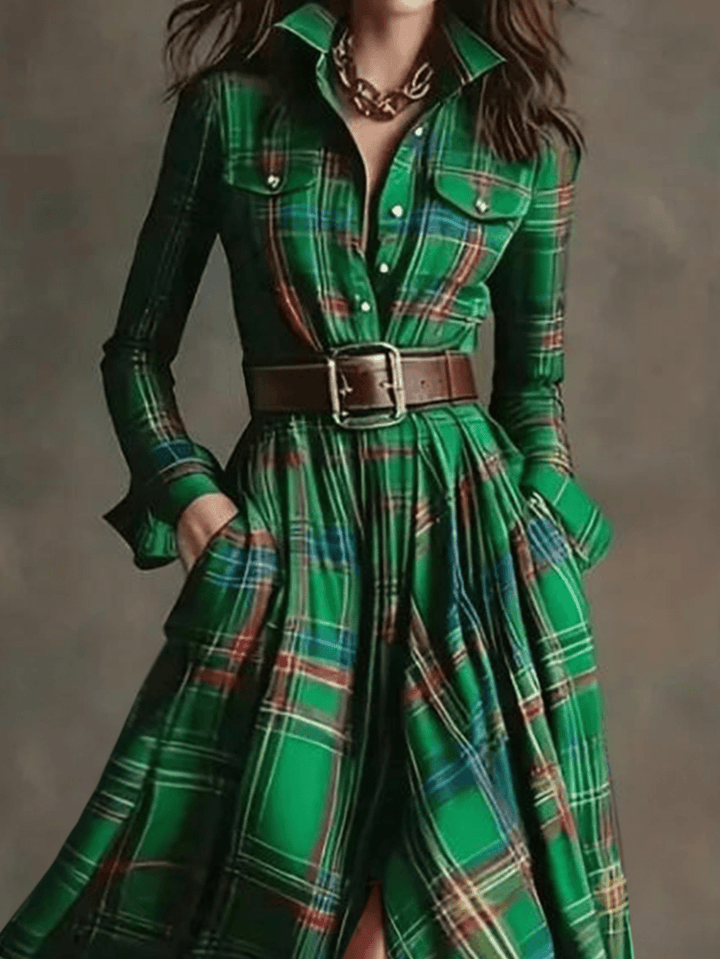 Rochie maxi SHEIN, verde