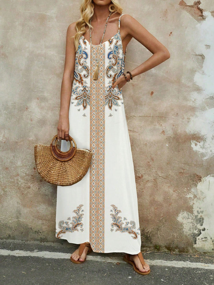 Rochie maxi SHEIN, mix culori