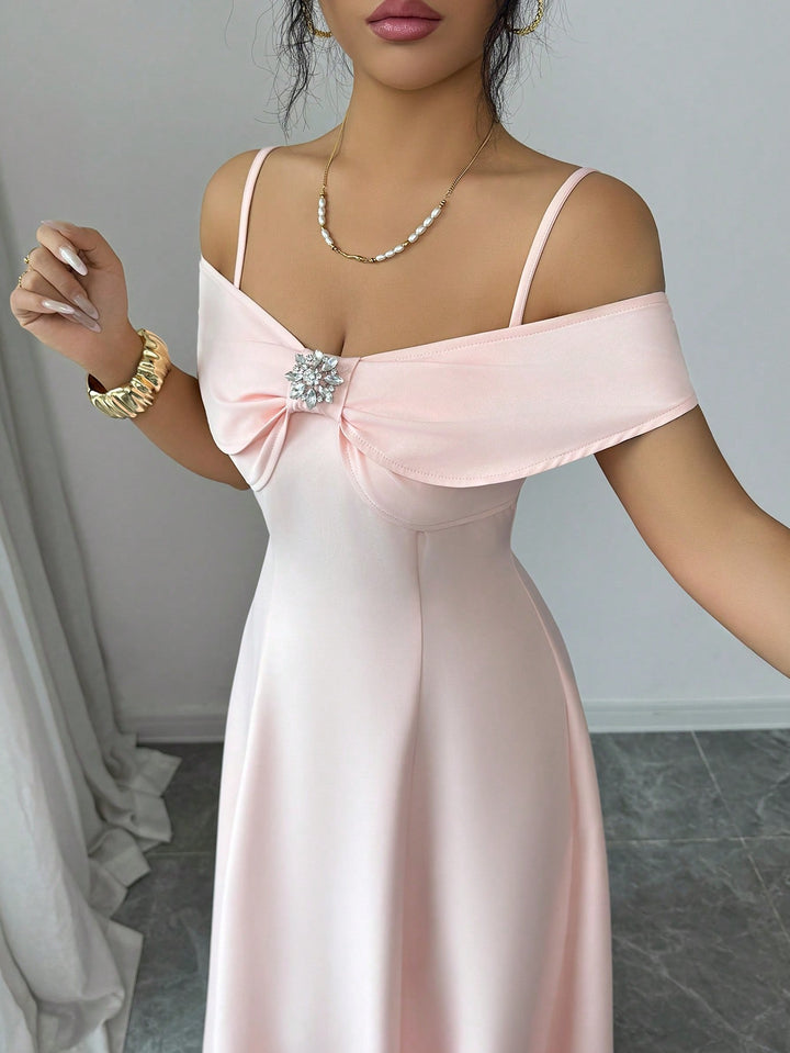 Rochie maxi SHEIN, roz