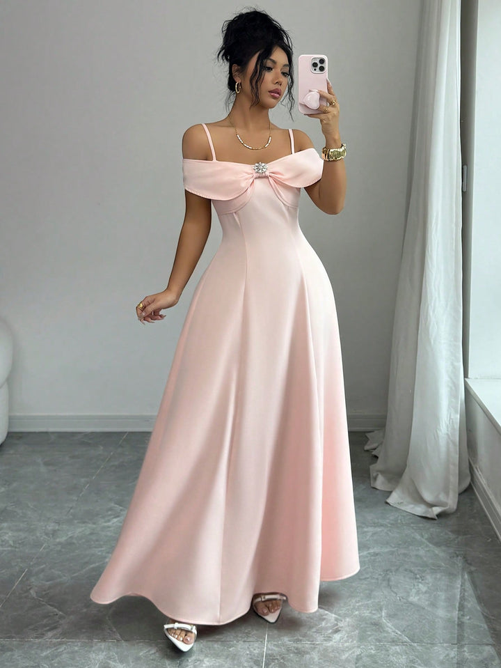 Rochie maxi SHEIN, roz
