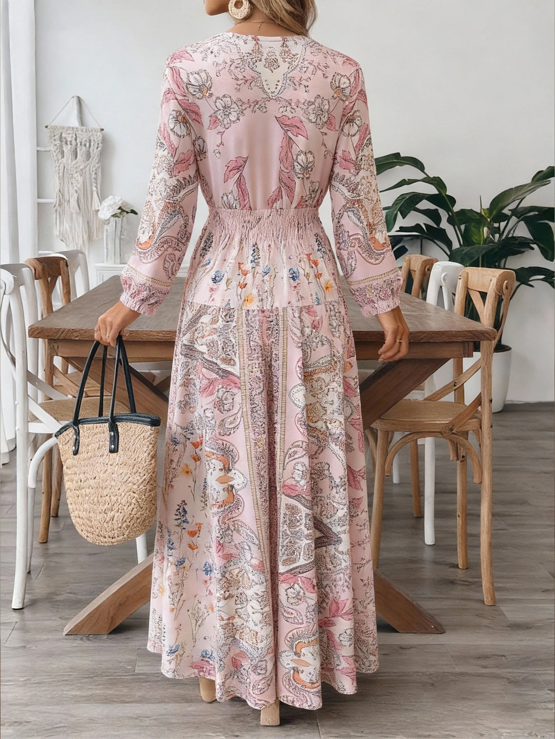 Rochie maxi SHEIN, mix culori