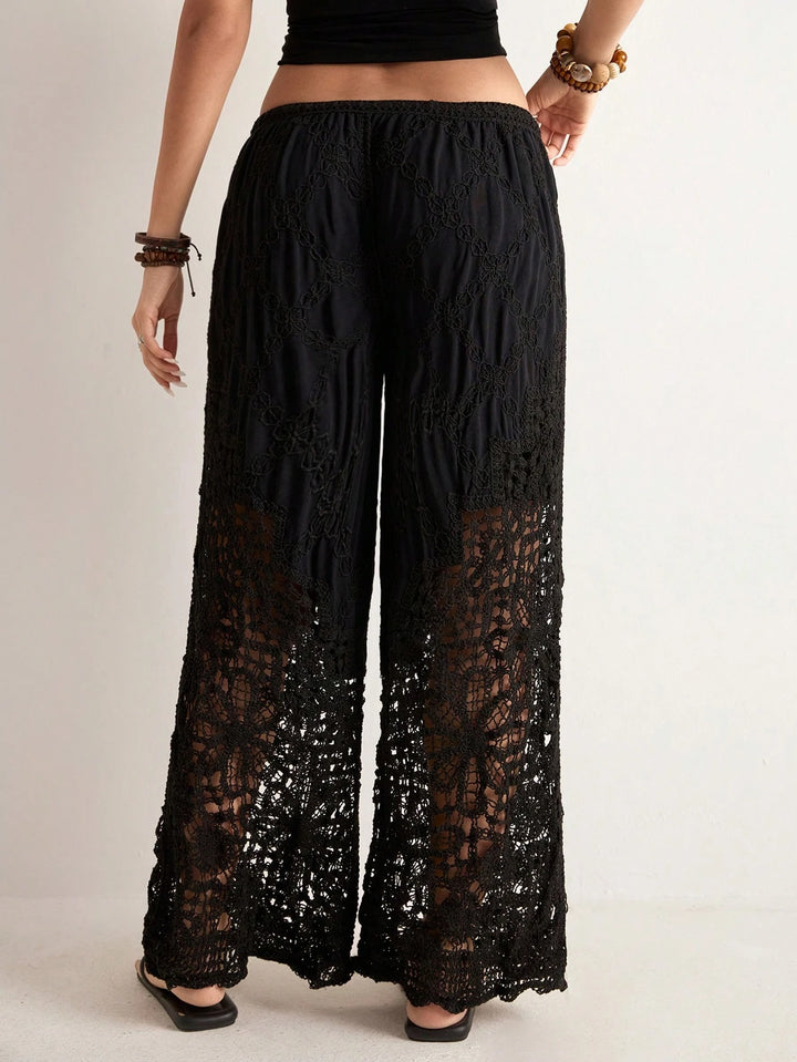 Pantaloni SHEIN, negru