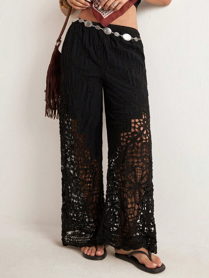 Pantaloni SHEIN, negru