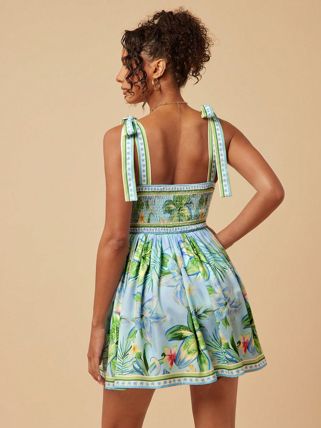 Rochie mini SHEIN, verde