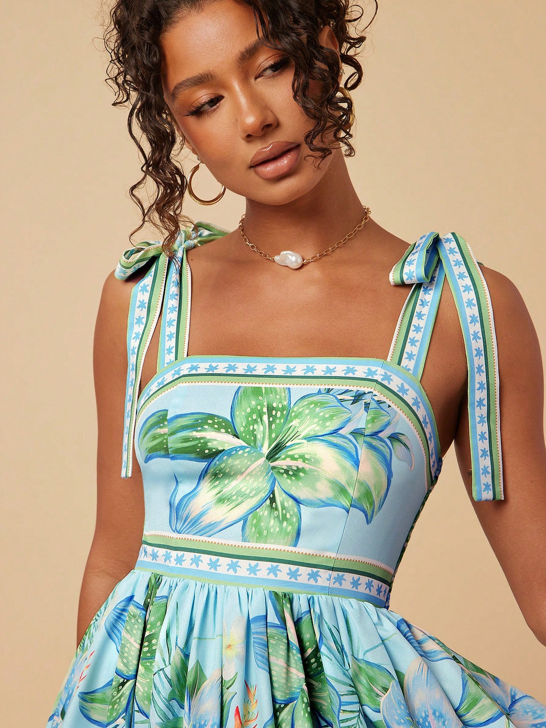 Rochie mini SHEIN, verde