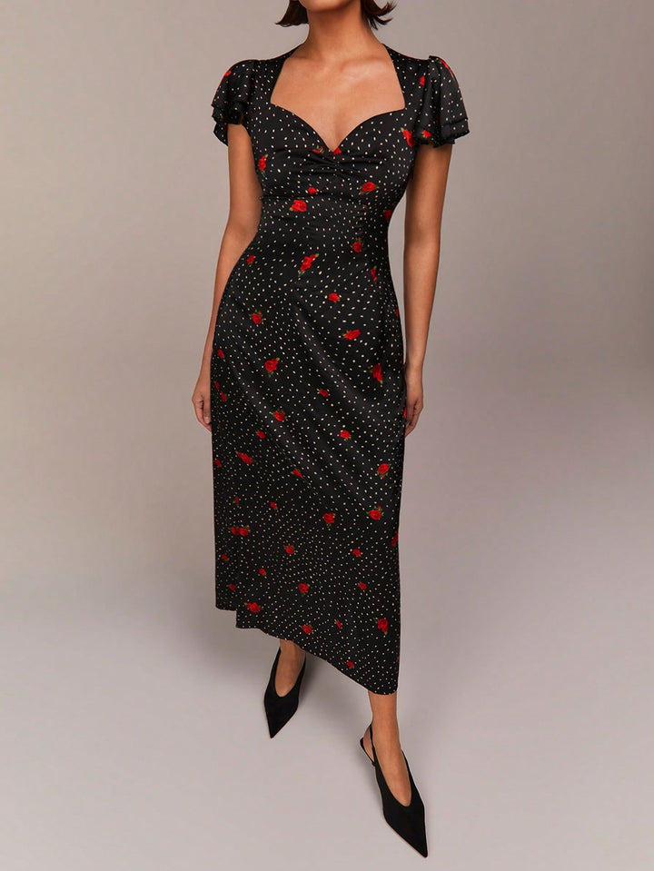 Rochie maxi SHEIN, mix culori