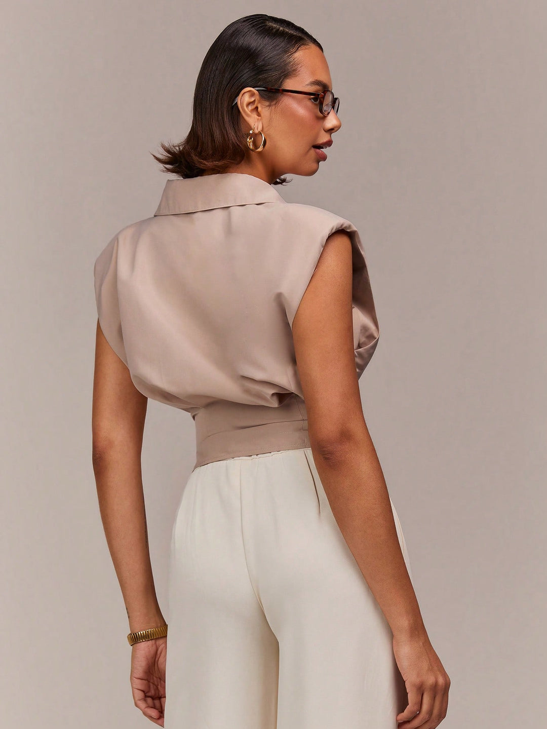 Ujjatlan SHEIN ing, khaki