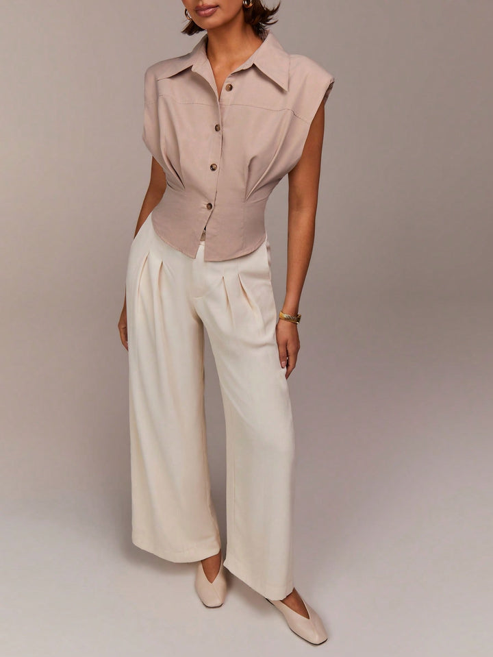 Ujjatlan SHEIN ing, khaki