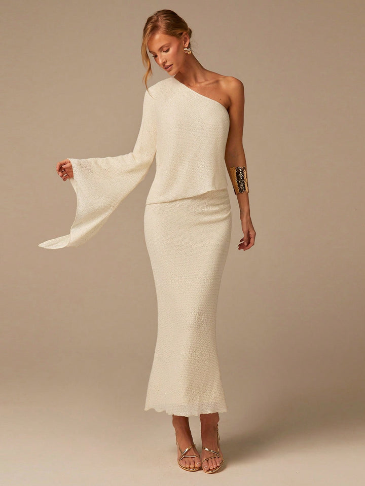 Rochie maxi SHEIN, portocaliu