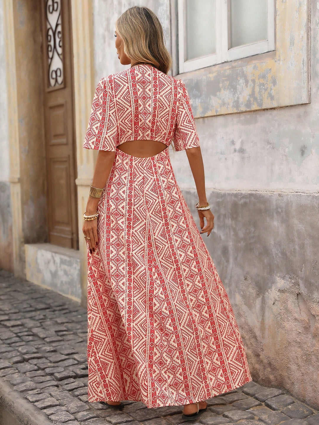 Rochie maxi SHEIN, mix culori