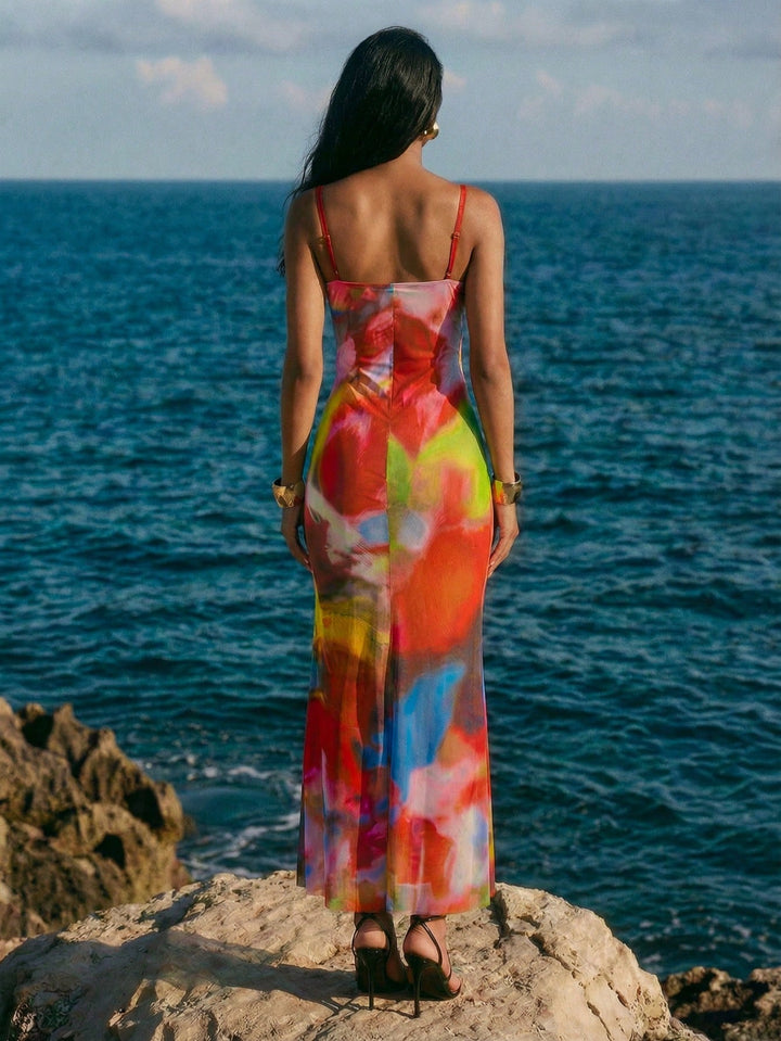 Rochie maxi SHEIN, roșu