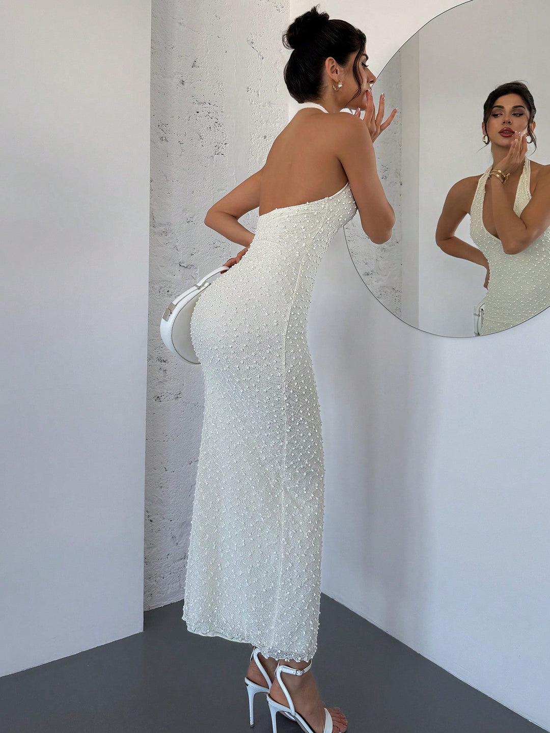 Rochie SHEIN, alb