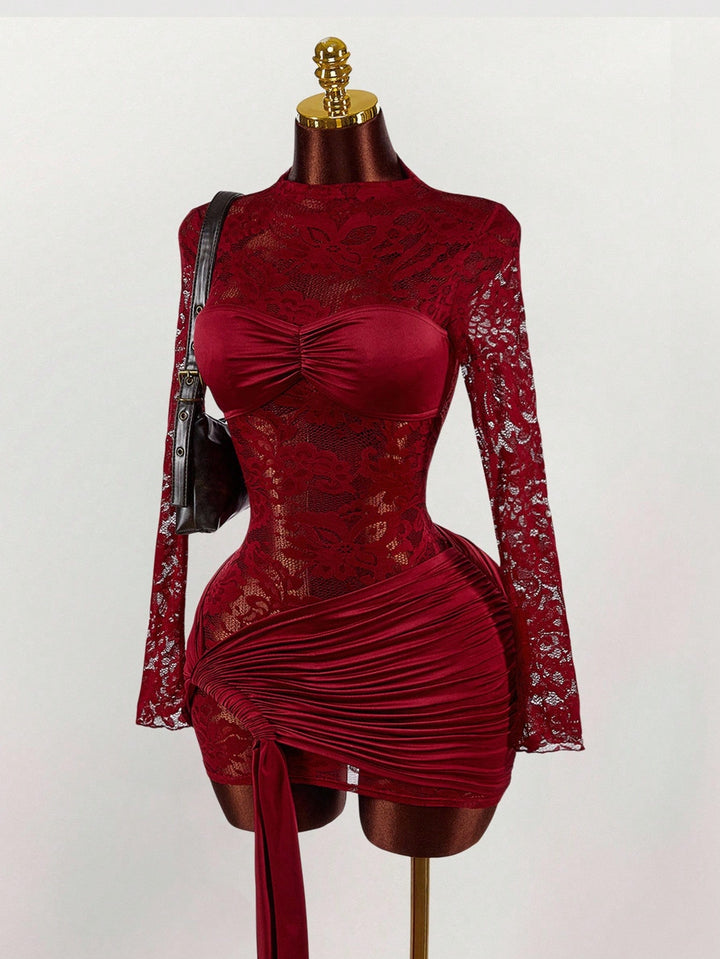 Rochie SHEIN, vișiniu