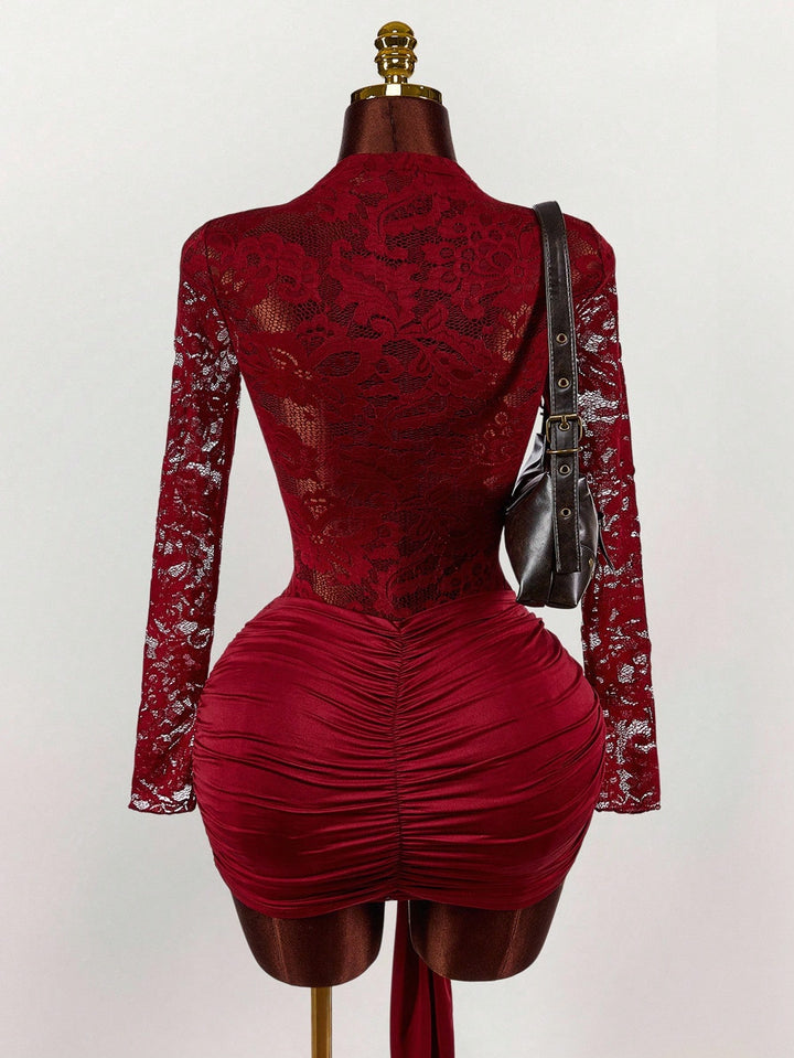 Rochie SHEIN, vișiniu