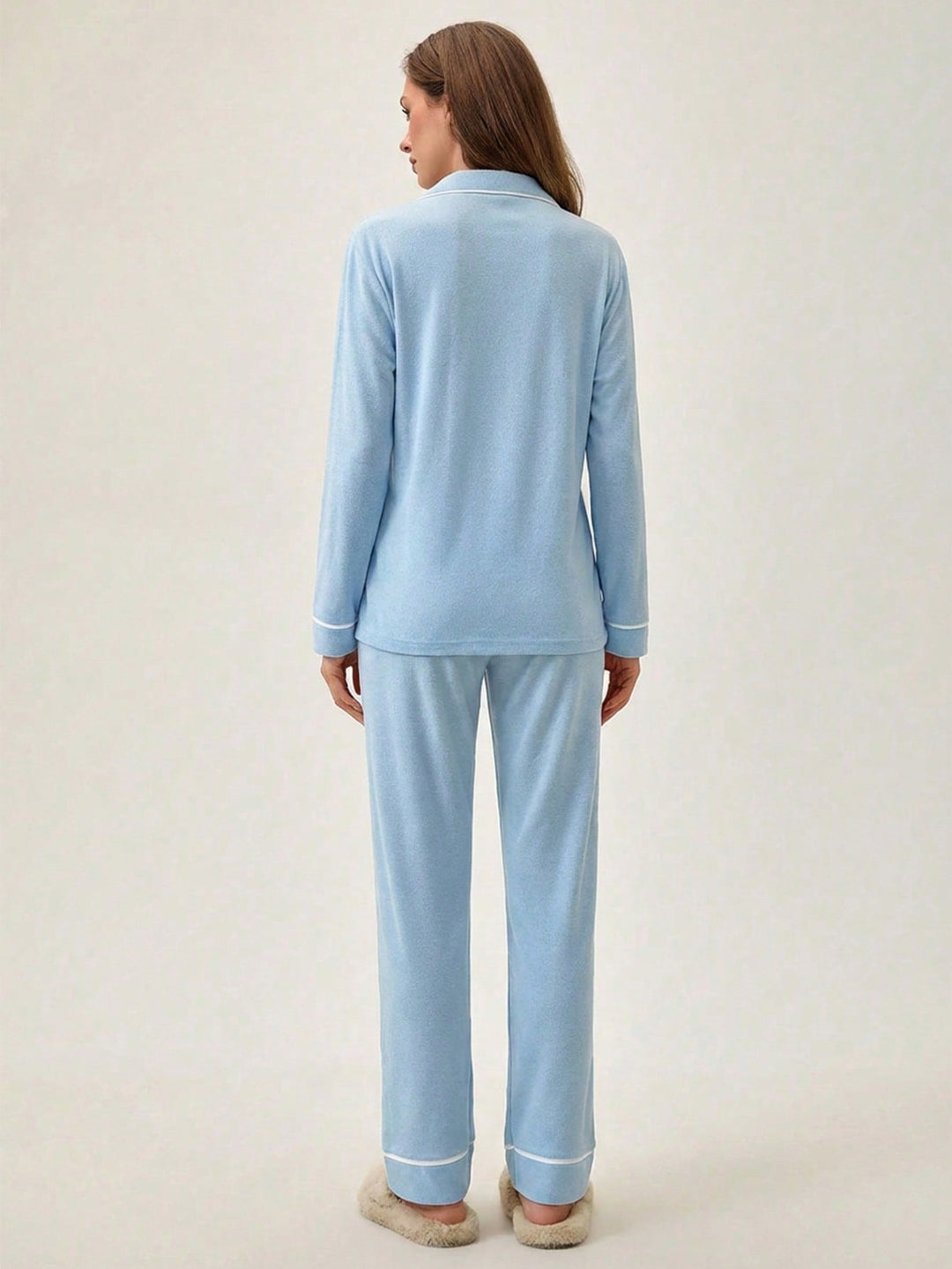Pijama SHEIN, albastru
