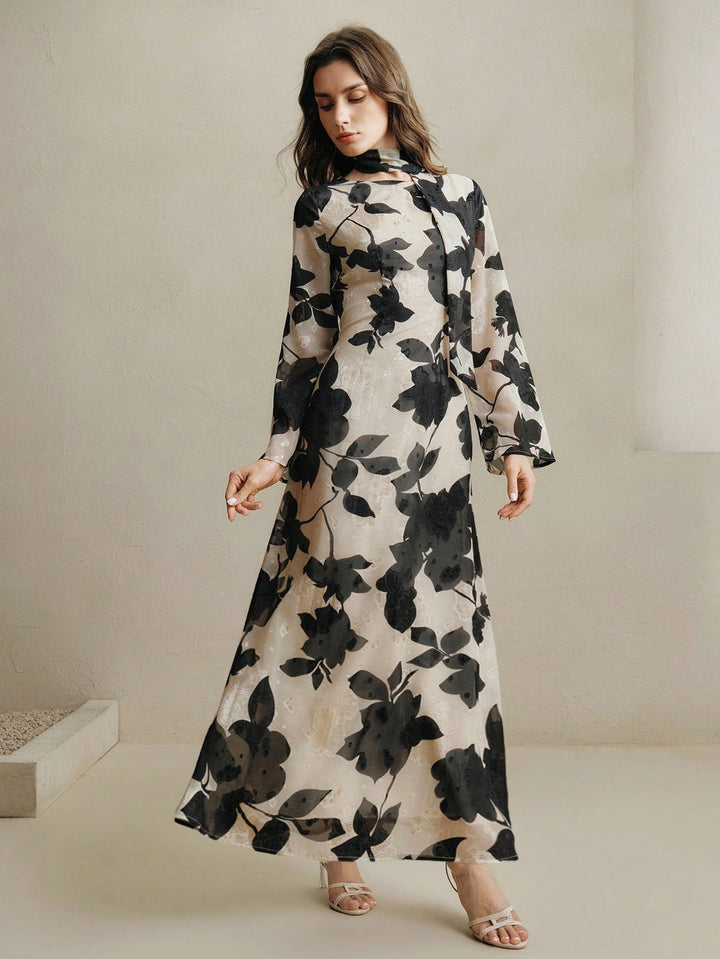 Rochie maxi SHEIN, negru