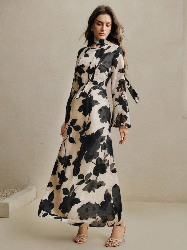 Rochie maxi SHEIN, negru