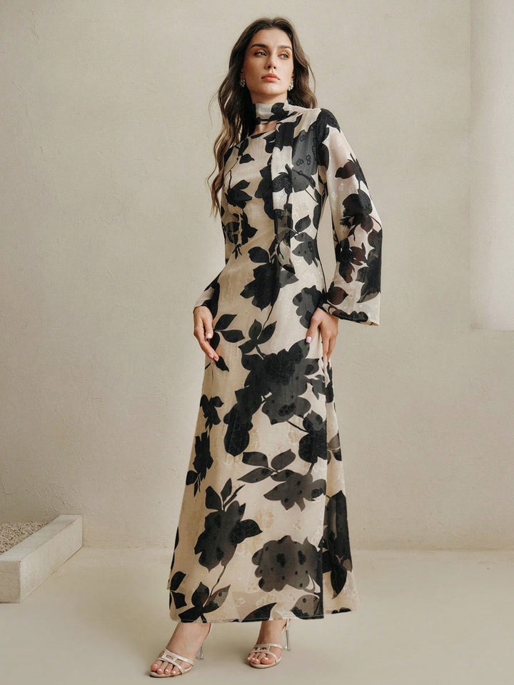 Rochie maxi SHEIN, negru