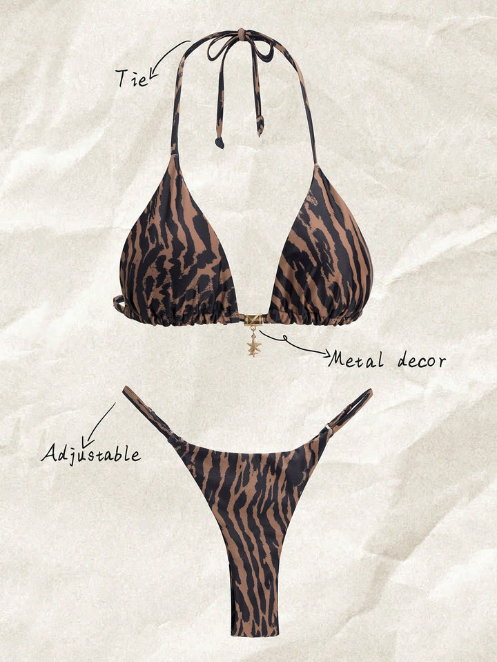 Set bikini SHEIN, mix culori