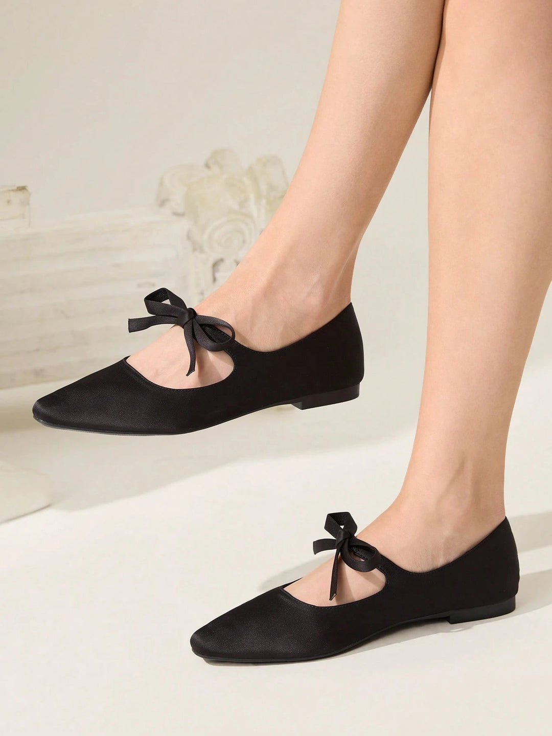 SHEIN balerina, fekete