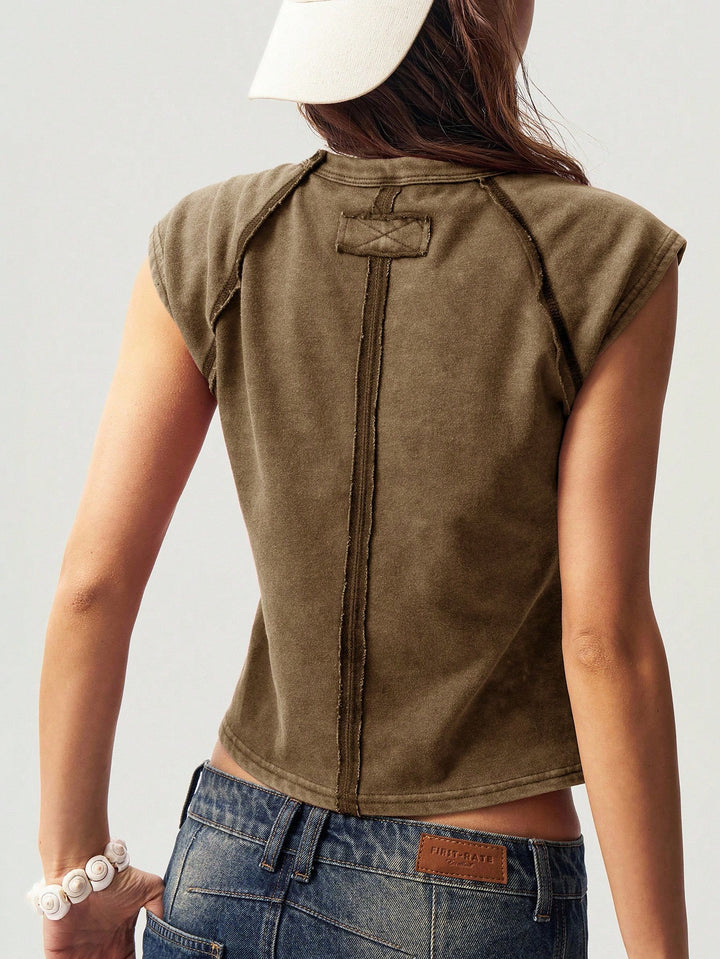 Tricou SHEIN, maro
