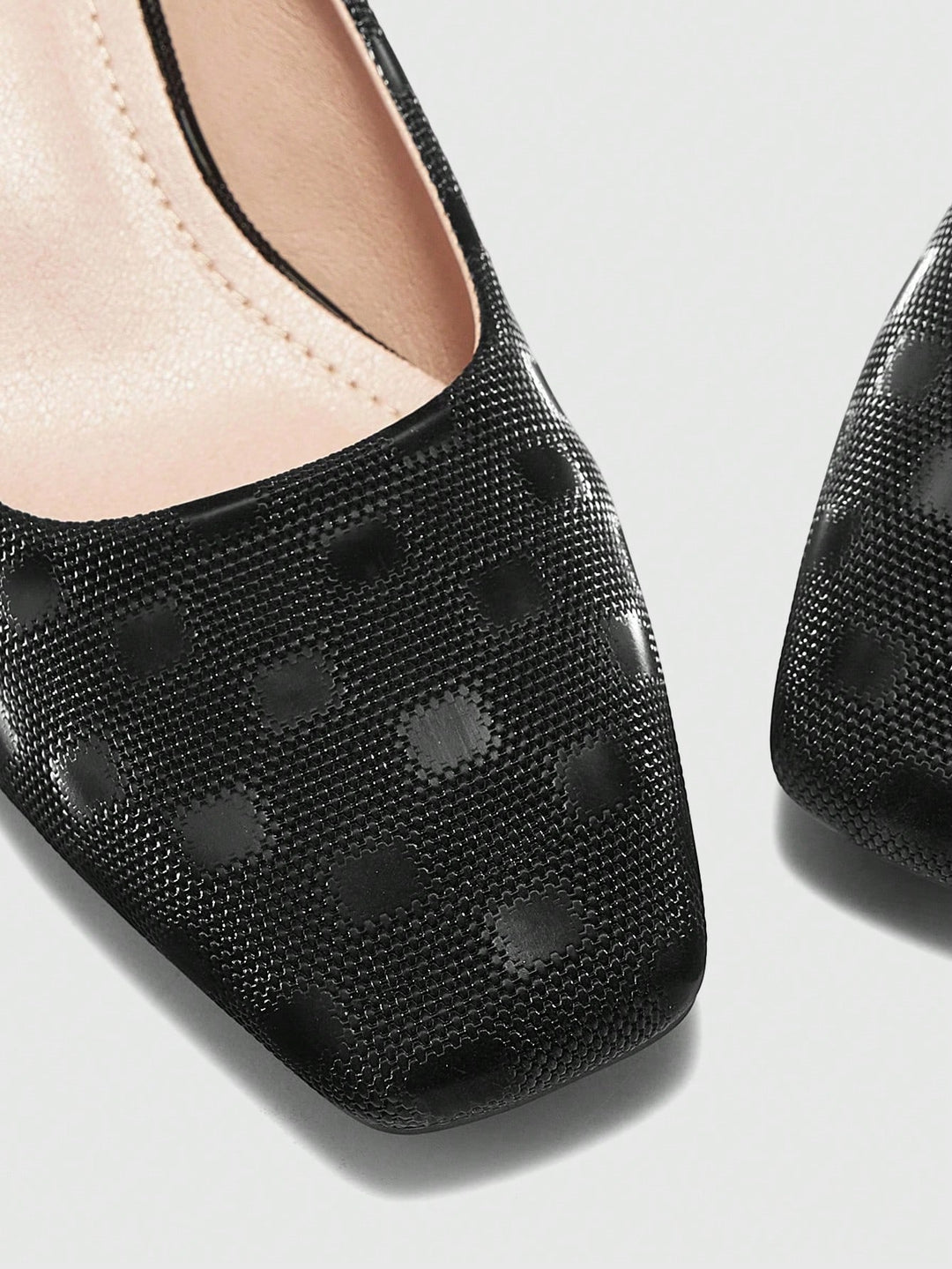 Pantofi cu toc SHEIN, negru