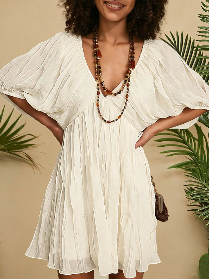 Rochie mini SHEIN, crem