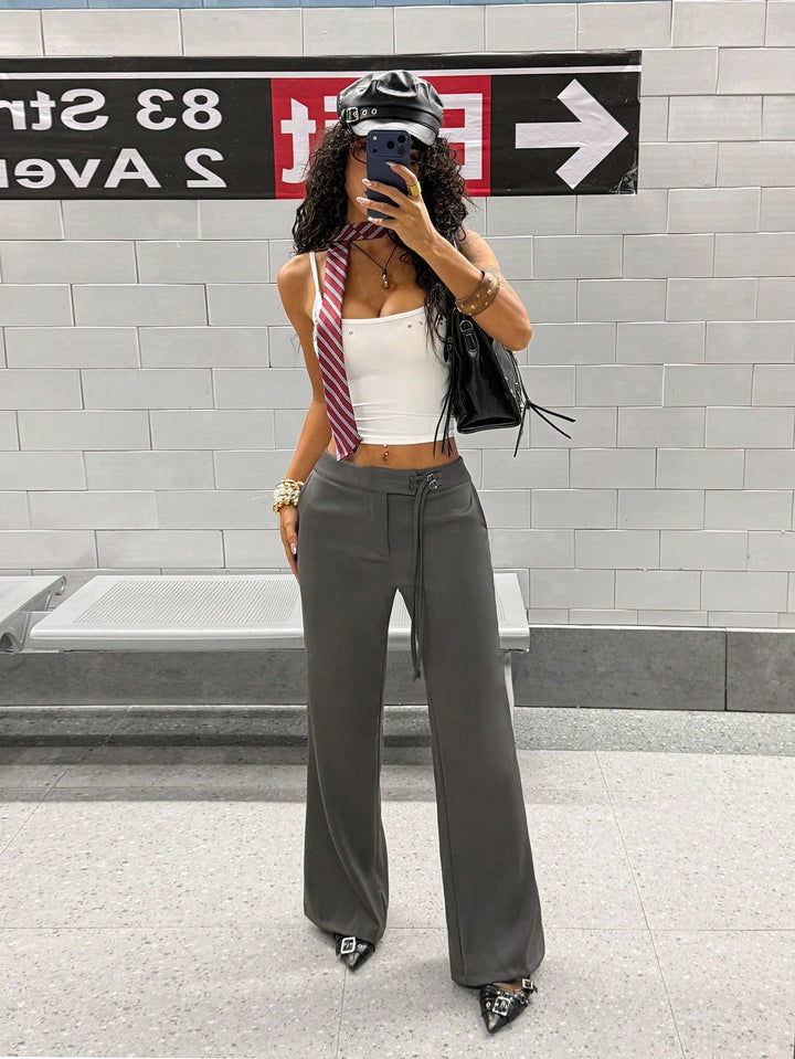 Pantaloni SHEIN, gri