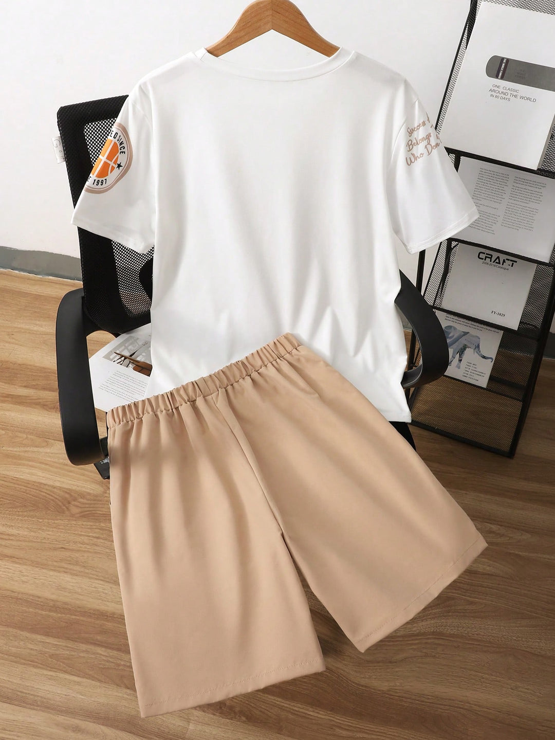 SHEIN overál, khaki