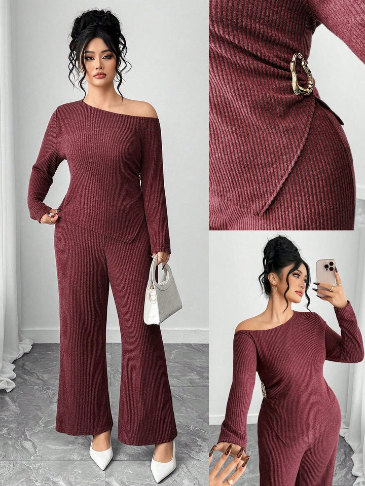 SHEIN együttes, meggypiros