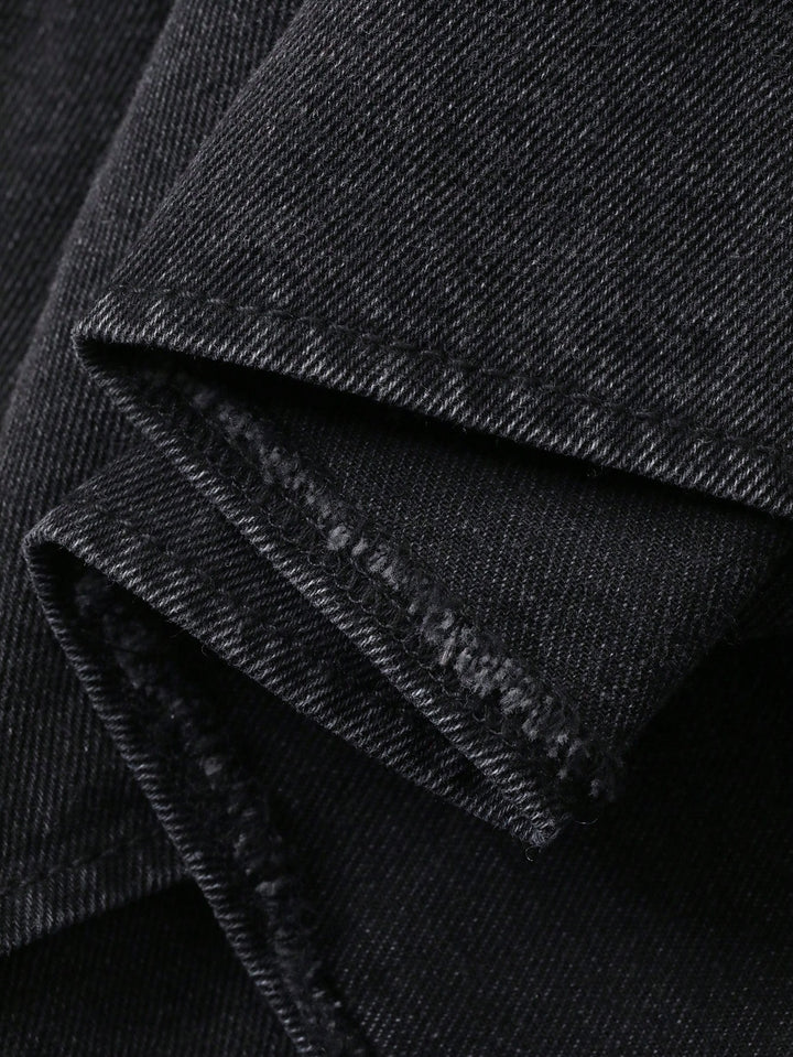 Jachetă denim SHEIN