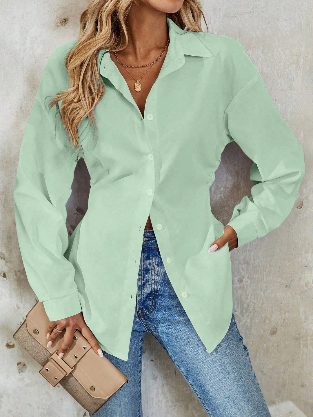 Bluza SHEIN, verde