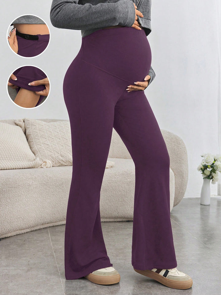 Pantaloni SHEIN, vișiniu