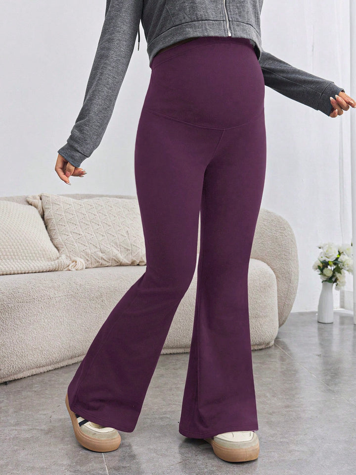 Pantaloni SHEIN, vișiniu