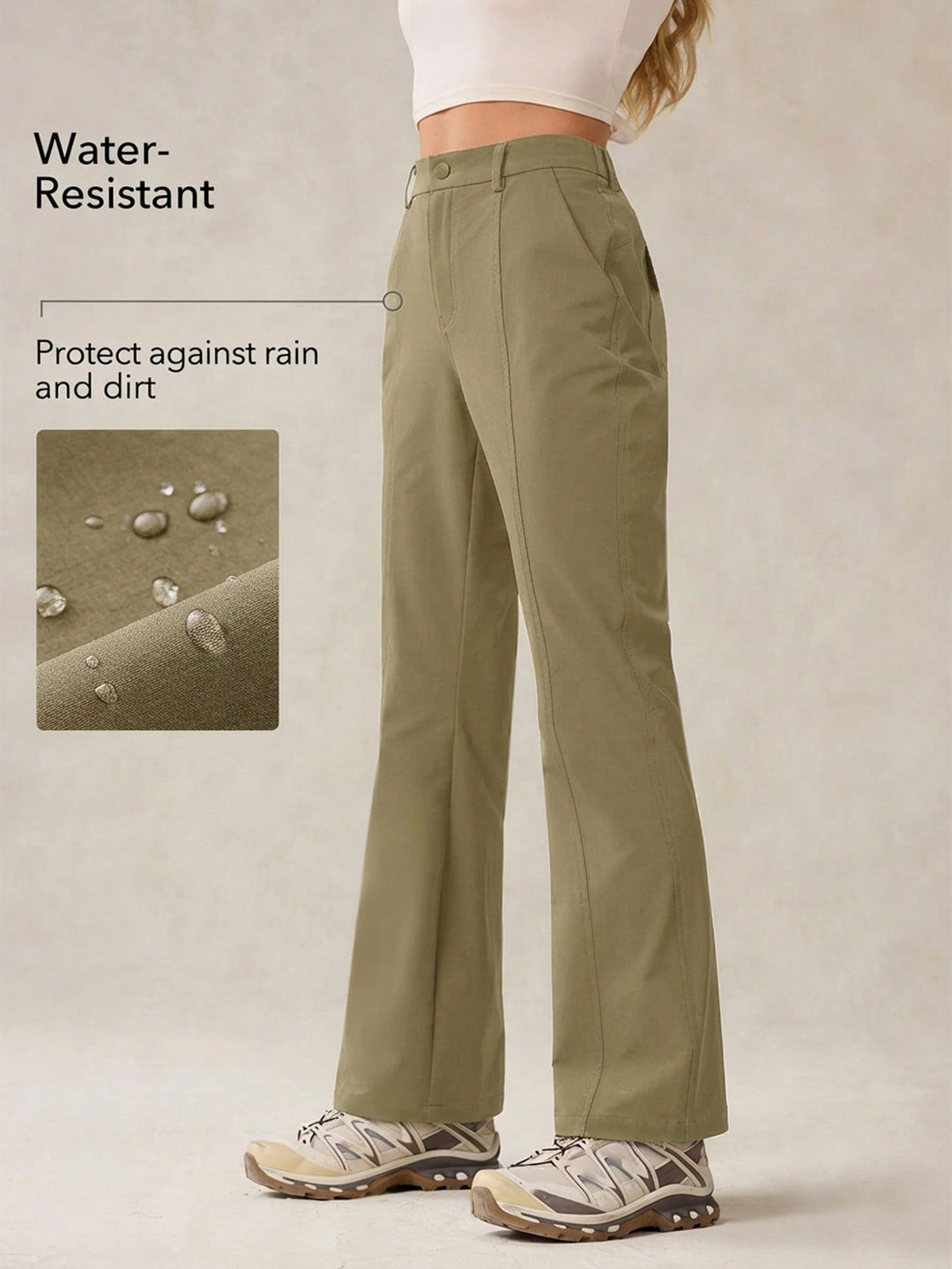 Pantaloni SHEIN, kaki