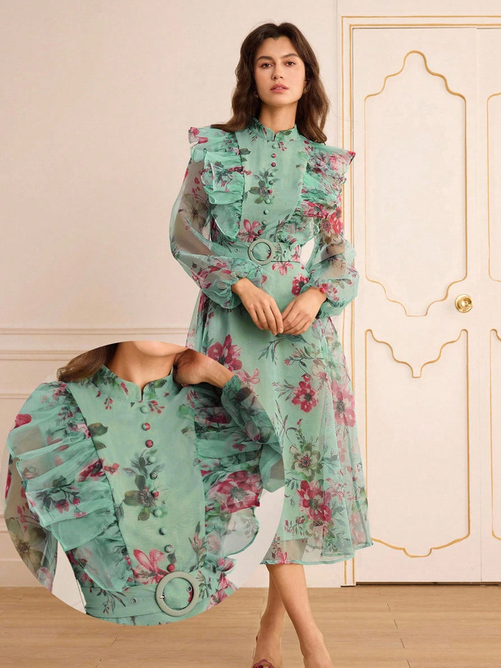 SHEIN midi ruha