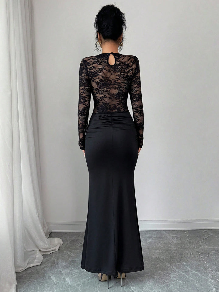 Rochie maxi SHEIN, negru