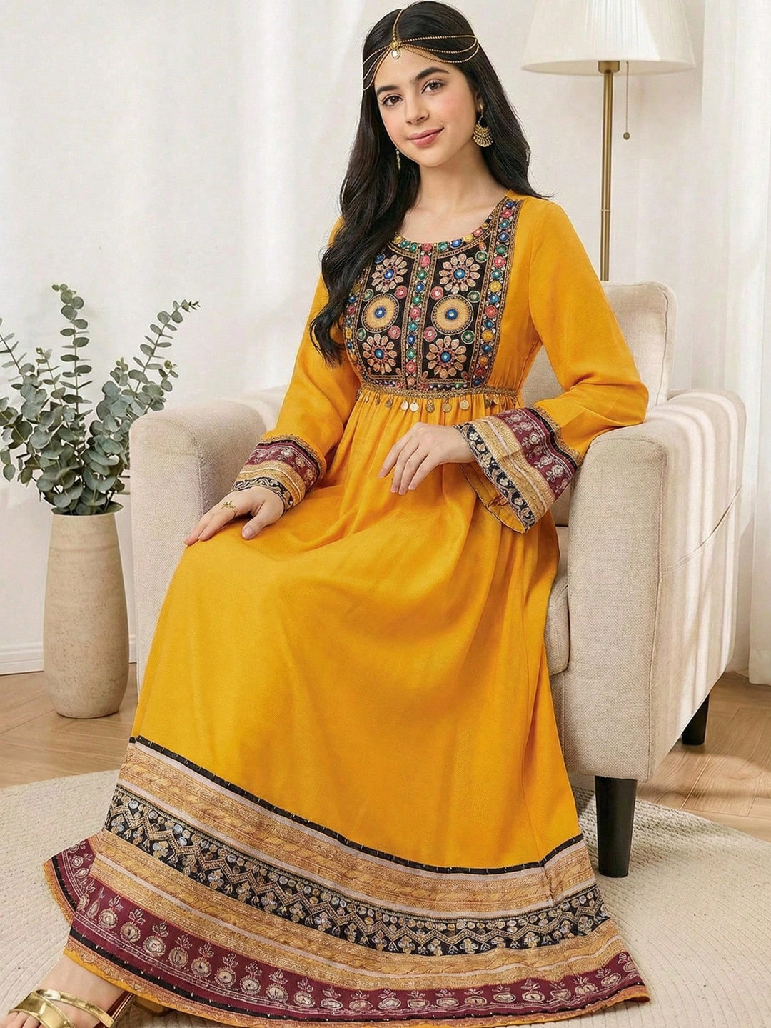 Rochie SHEIN, galben