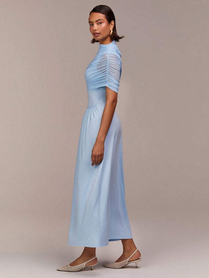 Rochie maxi SHEIN, albastru
