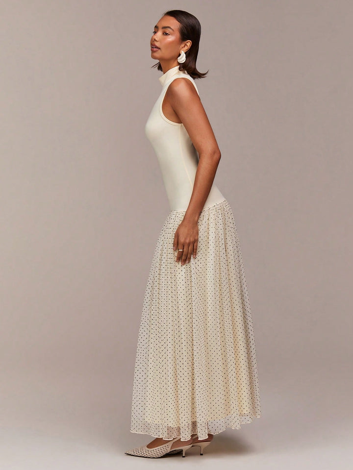 Rochie maxi SHEIN, galben