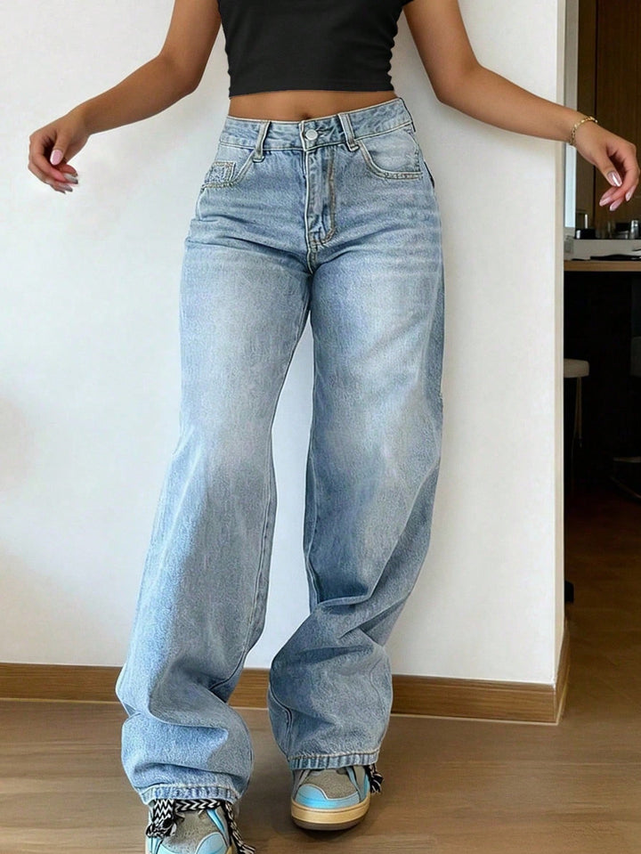 Jeans SHEIN, albastru