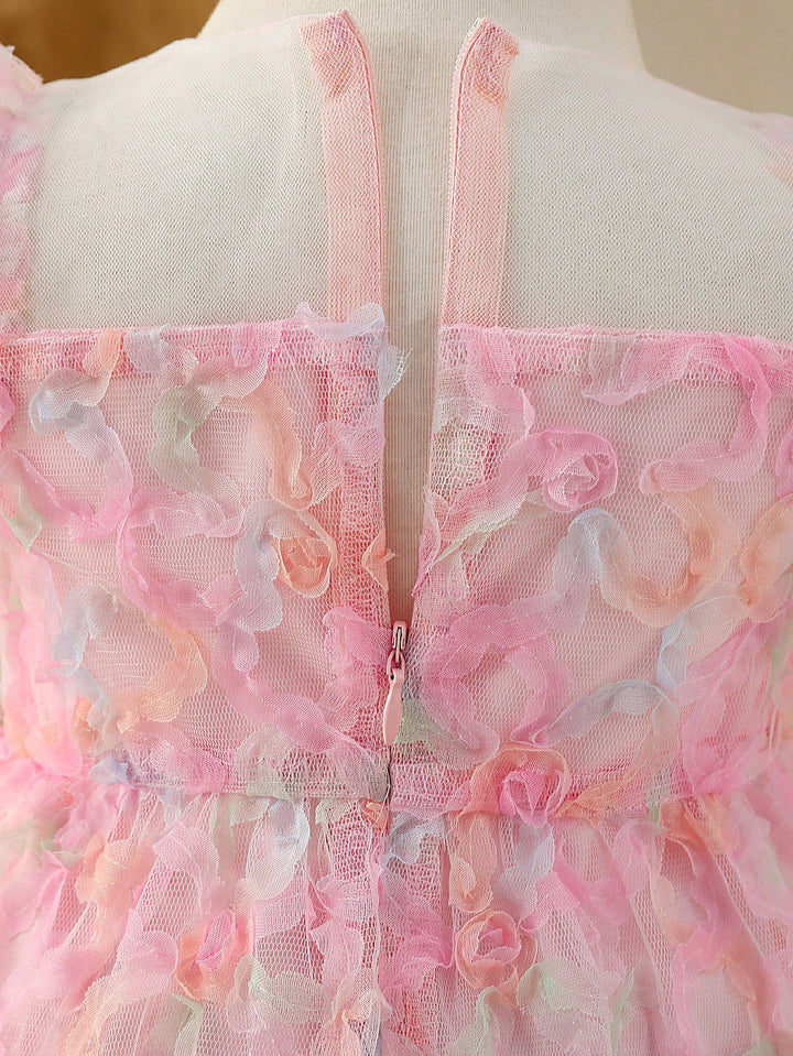 SHEIN party dress, pink