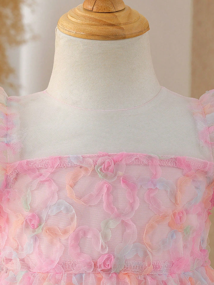 SHEIN party dress, pink