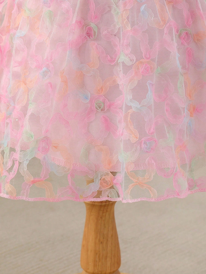 SHEIN party dress, pink