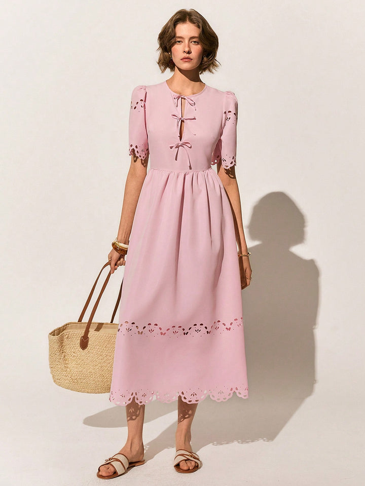 Rochie maxi SHEIN, roz