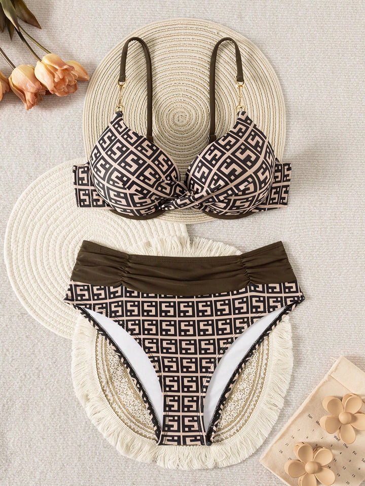 Set bikini SHEIN, mix culori