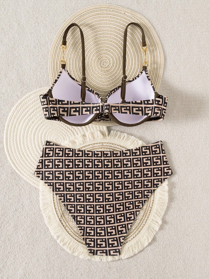 Set bikini SHEIN, mix culori